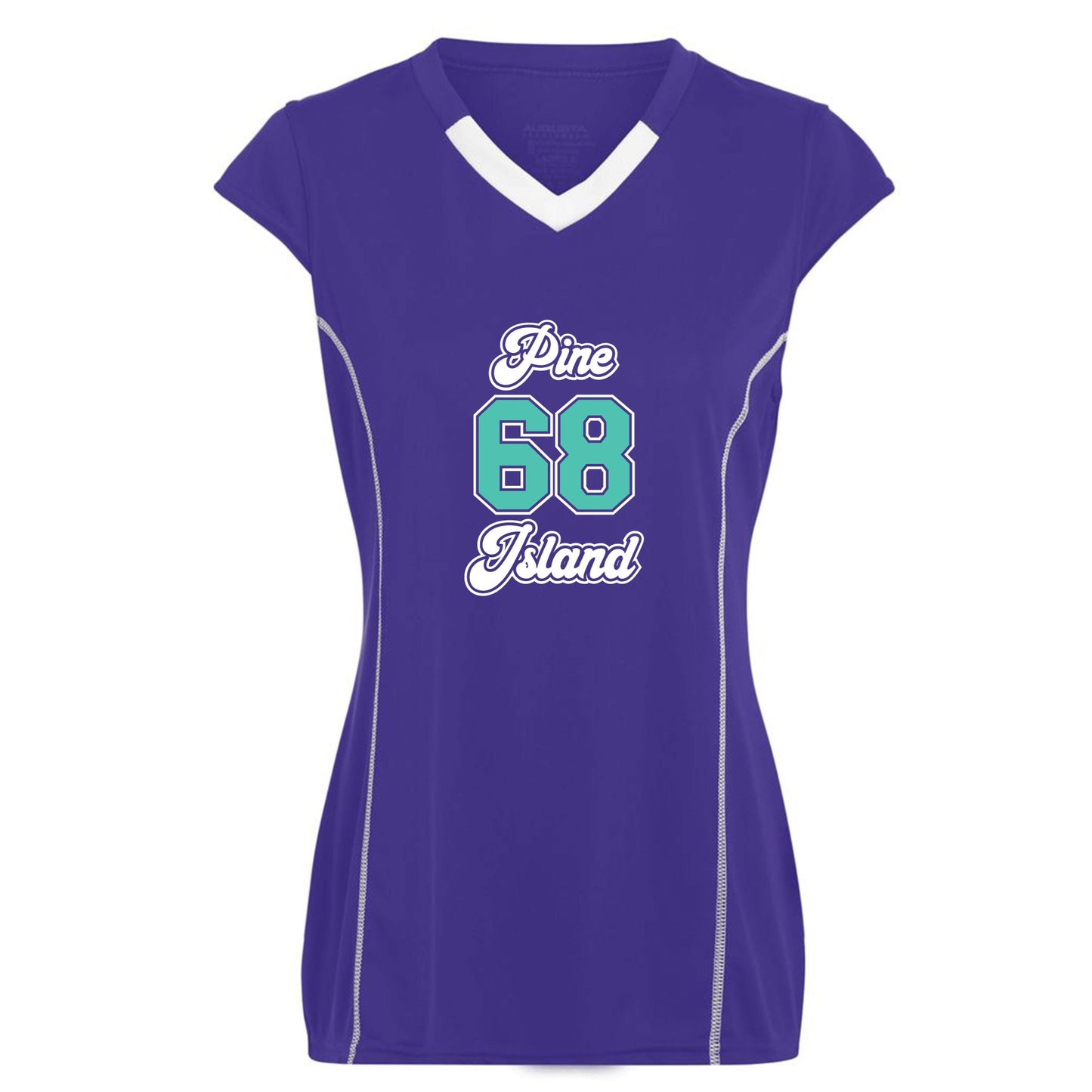 PIA Girls Blash Volleyball Jersey - Purple