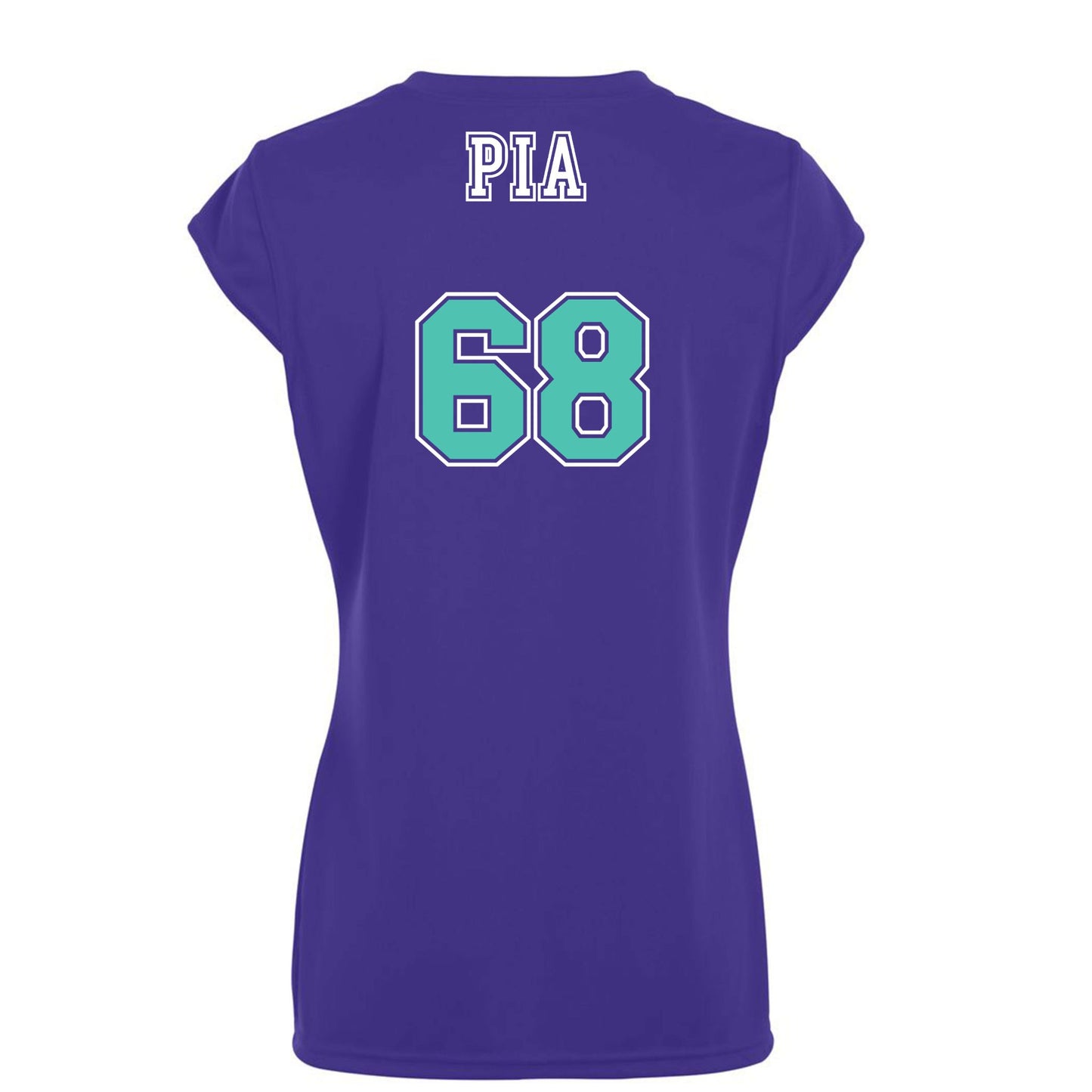 PIA Girls Blash Volleyball Jersey - Purple