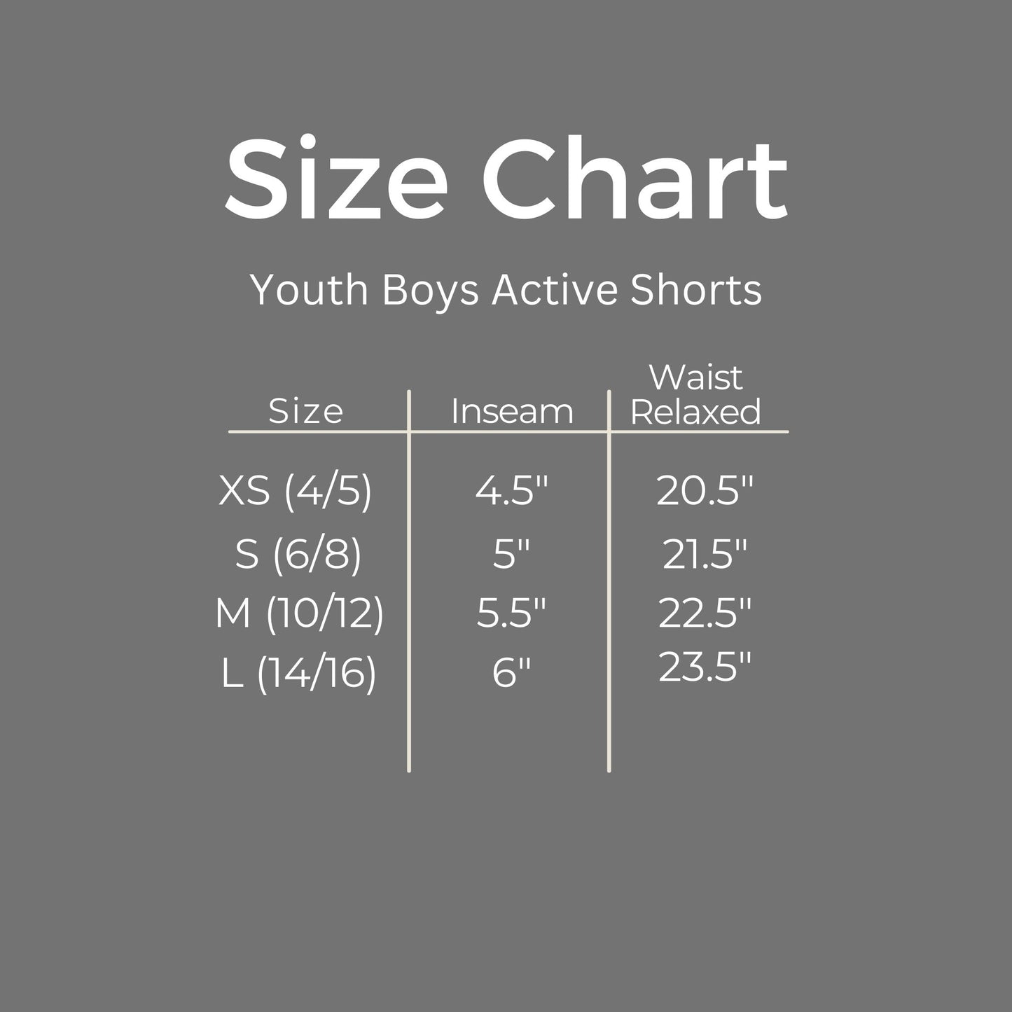 Boys Team Shorts - OPTIONAL