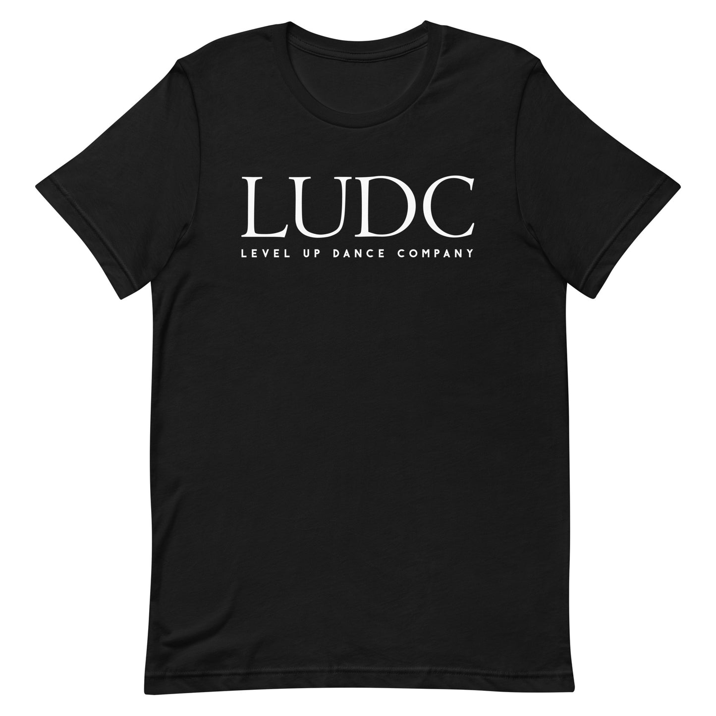 Adult - Black T-shirt - LUDC Logo
