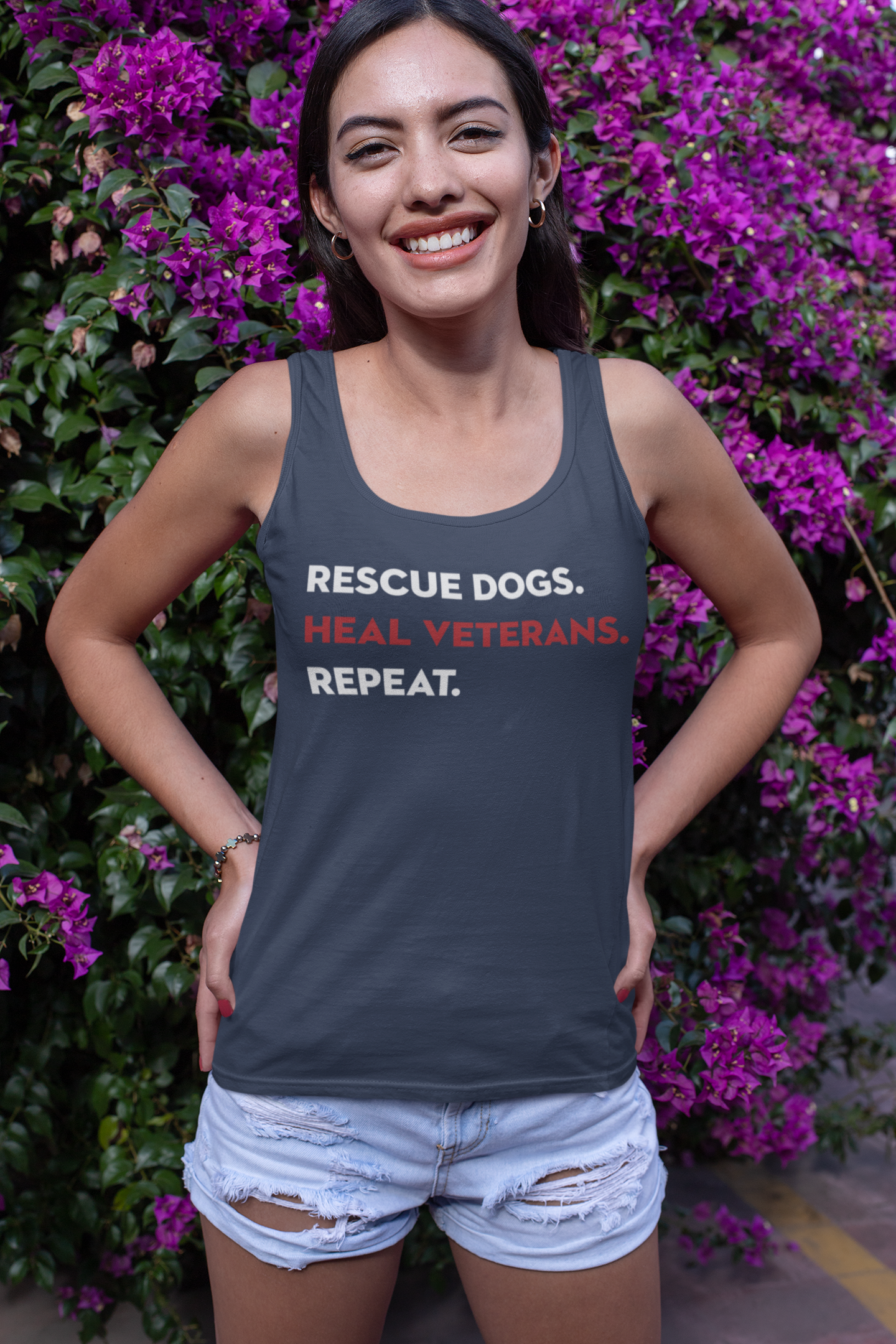 K9s for Warriors - Rescue Dogs - Tank Top