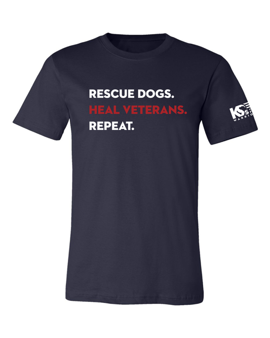 K9s for Warriors - Rescue Dogs - Tshirt